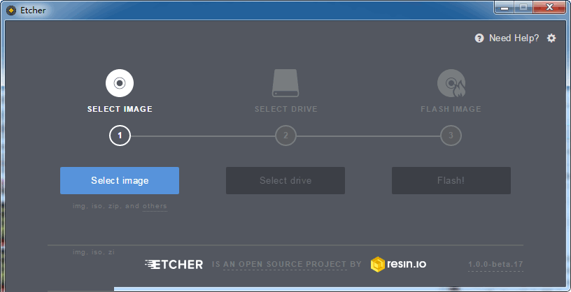 Etcher官方版(u盘镜像制作工具)