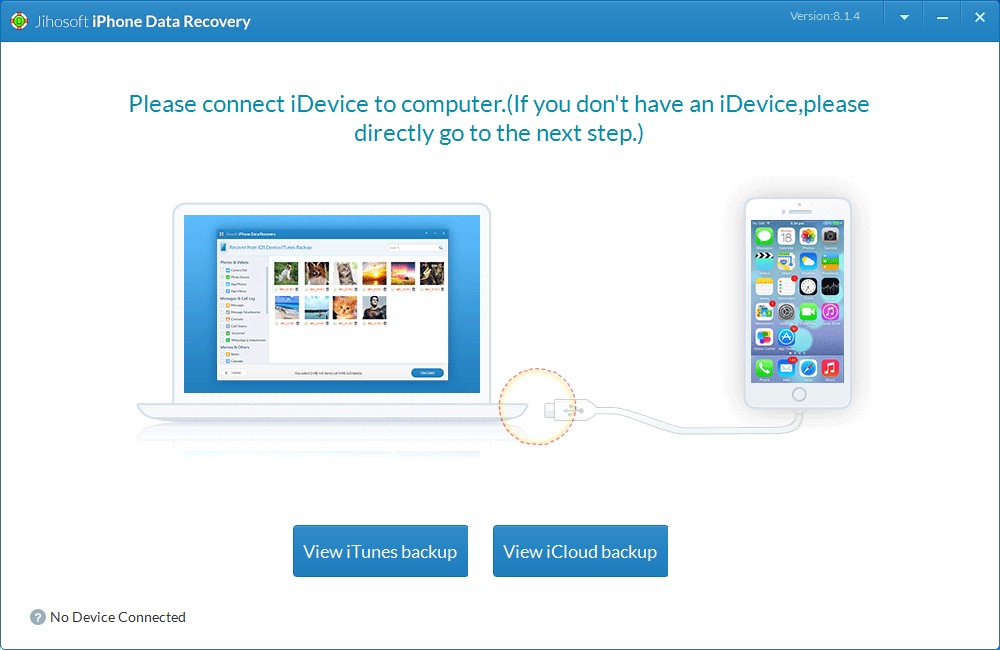 Jihosoft iPhone Data Recovery多国语言安装版