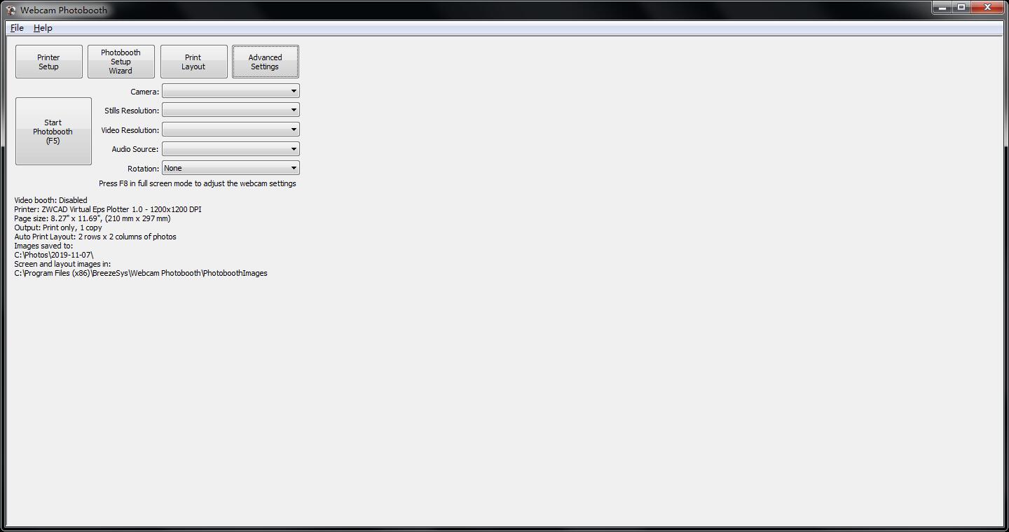 Breeze Webcam Photobooth英文安装版(图片浏览)