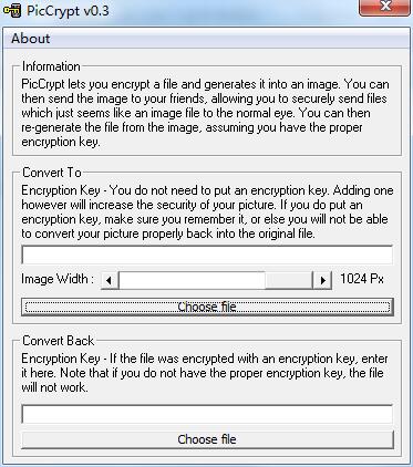 PicCrypt绿色英文版