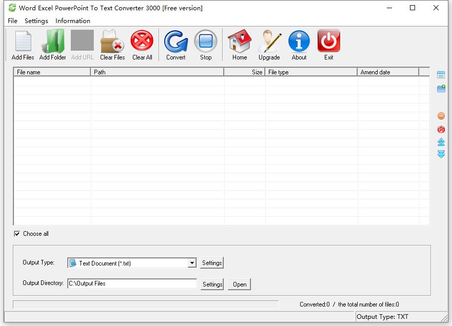Word Excel PowerPoint To Text Converter 3000英文安装版
