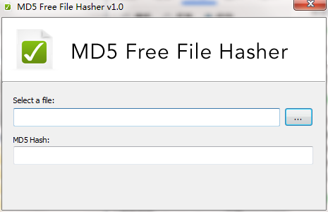 MD5 Free File Hasher中文版(md5校验工具)