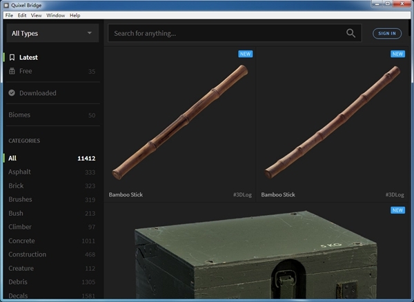 Quixel Bridge绿色汉化版