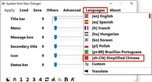 System Font Size Changer<a href=https://www.officeba.com.cn/tag/lvseban/ target=_blank class=infotextkey>绿色版</a>(系统字体大小调整工具)