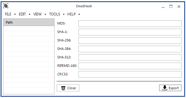 DeadHash英文版(文件hash值计算工具)