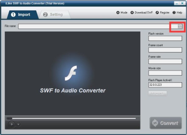 iLike SWF to Audio Converter 英文安装版