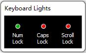 Keyboard Lights英文安装版(虚拟键盘灯)