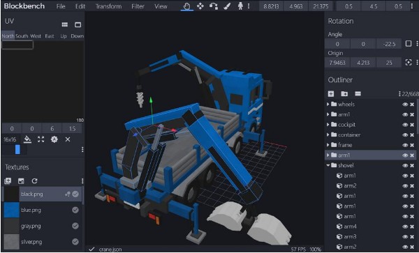 Blockbench官方安装版(3D建模软件)