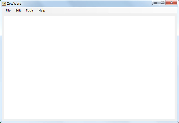 ZetaWord绿色英文版(RTF文档编辑器)
