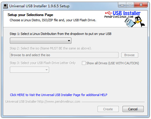 Universal USB Installer英文<a href=https://www.officeba.com.cn/tag/lvseban/ target=_blank class=infotextkey>绿色版</a>(通用USB安装程序)