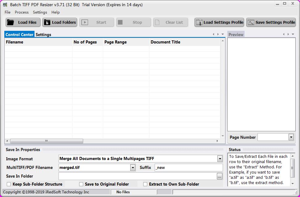 Batch TIFF Resizer官方<a href=https://www.officeba.com.cn/tag/lvseban/ target=_blank class=infotextkey>绿色版</a>(TIFF文件批处理工具)