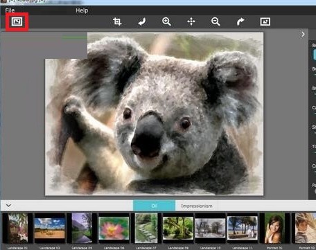PhotoArtista Oil英文安装版(照片转艺术化效果工具)