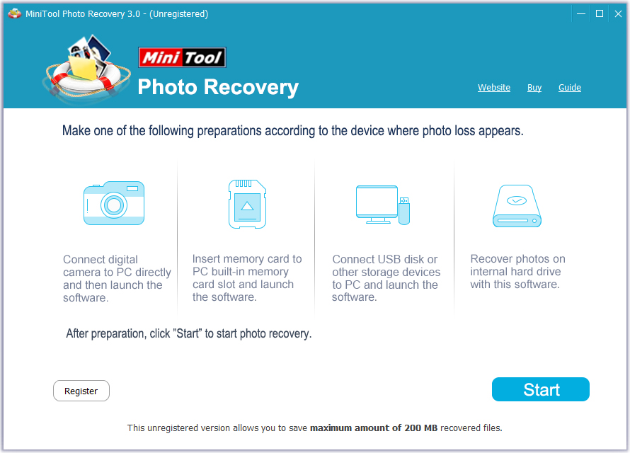 MiniTool Photo Recovery英文版(删除照片恢复软件)