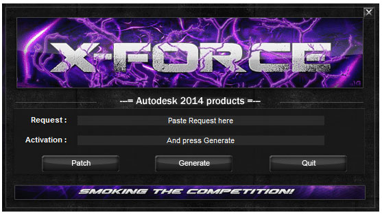 Autodesk 2014 products（autocad2014<a href=https://www.officeba.com.cn/tag/zhuceji/ target=_blank class=infotextkey>注册机</a>）