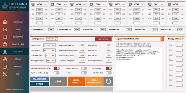 ClockTuner for Ryzen中文免费版(CTR超频工具)