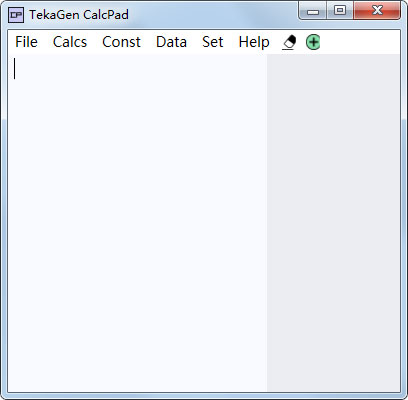 TekaGen CalcPad绿色英文版(智能计算记事本)