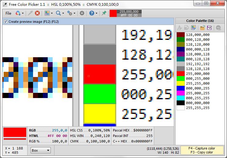 Free Color Picker<a href=https://www.officeba.com.cn/tag/lvsemianfeiban/ target=_blank class=infotextkey>绿色免费版</a>(免费屏幕取色工具)