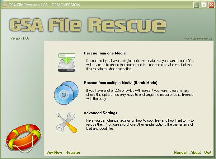 GSA File Rescue英文安装版