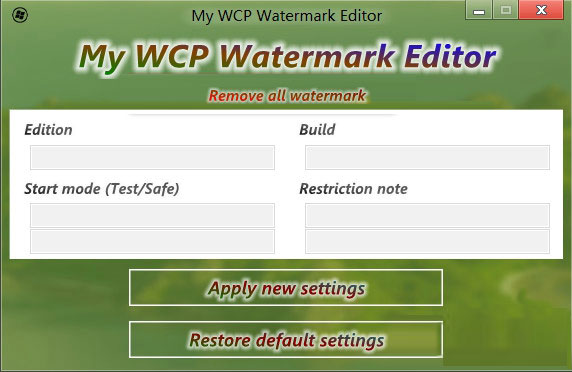 My WCP Watermark Editor（去水印工具）