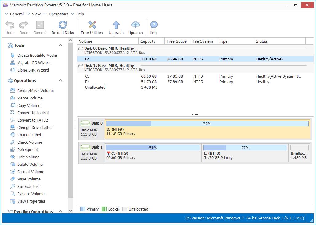 Macrorit Partition Expert绿色英文版(硬盘分区工具)