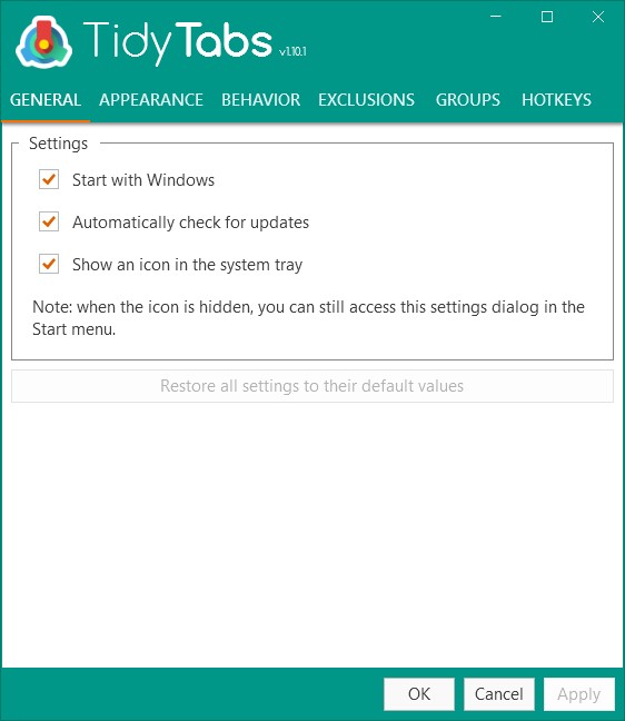 TidyTabs Pro英文安装版