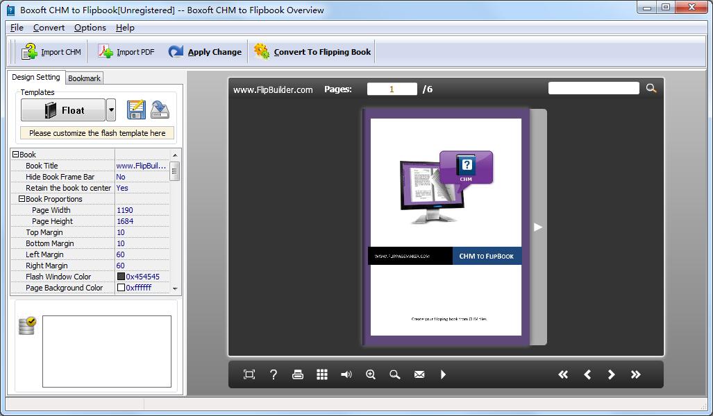 Boxoft CHM to Flipbook英文安装版