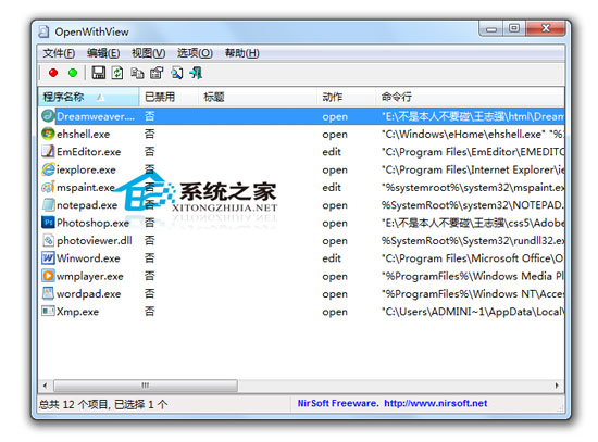 OpenWithView汉化绿色版