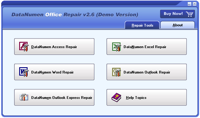 DataNumen Office Repair英文安装版(Office文件修复工具)
