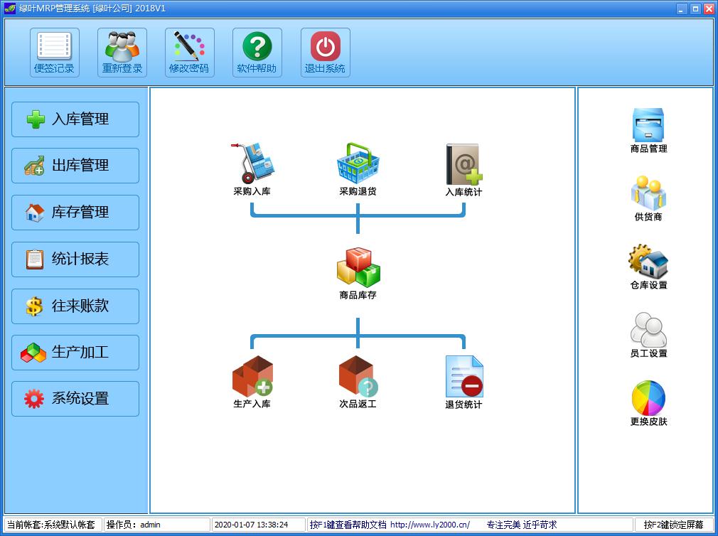 绿叶MRP<a href=https://www.officeba.com.cn/tag/guanlixitong/ target=_blank class=infotextkey>管理系统</a>2018官方安装版