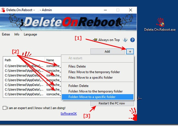 Delete.On.Reboot免费版(重启时删除无用文件工具)