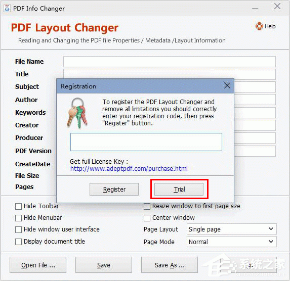 PDF Layout Changer英文安装版(PDF数据修改器)