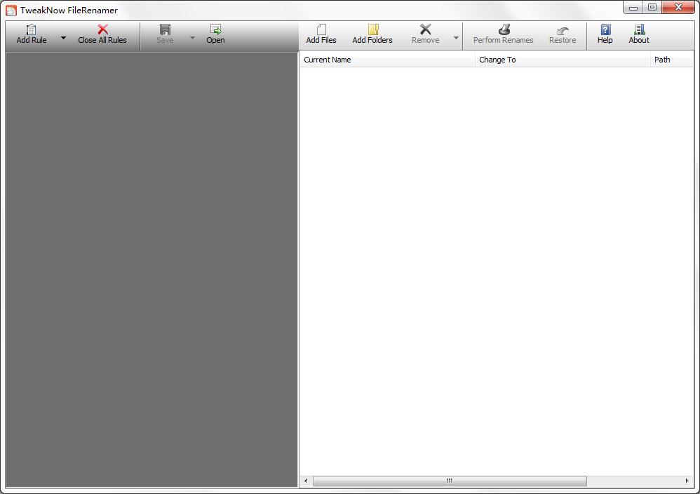 TweakNow FileRenamer官方安装版(文件批量命名工具)