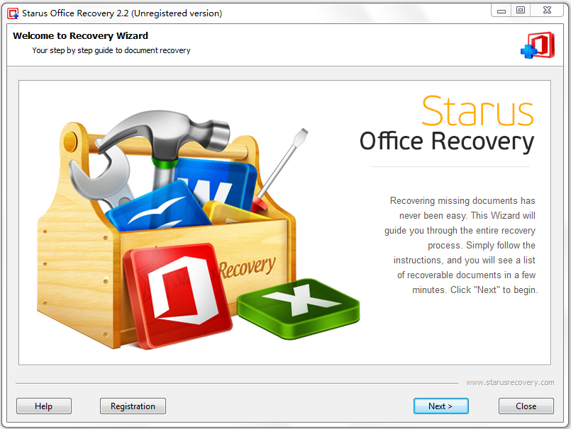 Starus Office Recovery英文版(Office数据恢复)