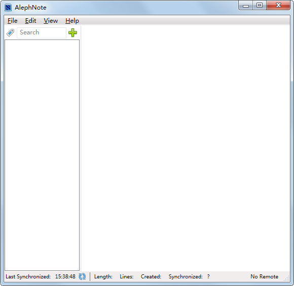 AlephNote绿色英文版(桌面笔记软件)