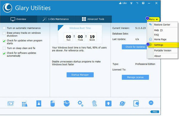 Glary Utilities Free中文版