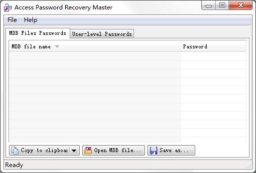 Access Password Recovery Master英文安装版