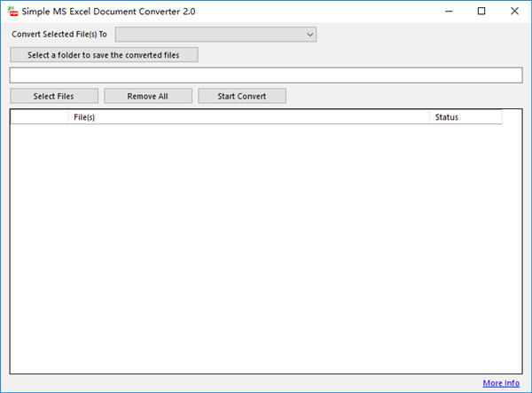 Simple MS Excel Document Converter最新版(Excel批量转换)