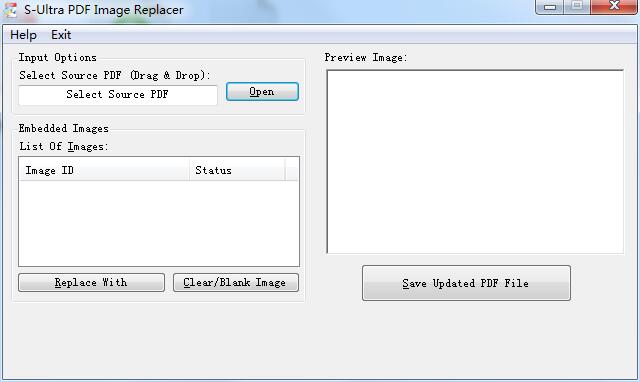 S-Ultra PDF Image Replacer绿色英文版