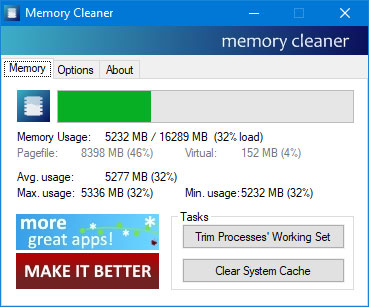 Memory Cleaner免费版(内存清理软件)