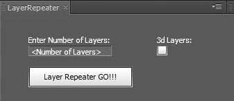 Layer Repeater免费版(图层复制AE脚本)