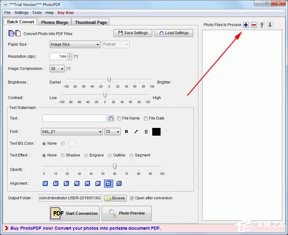 PhotoPDF英文安装版(图片转PDF工具)