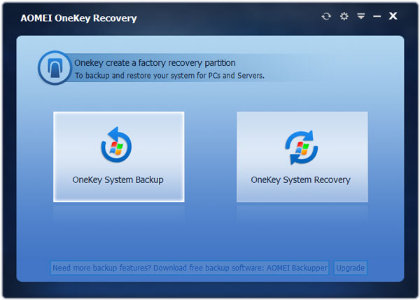 AOMEI OneKey Recovery