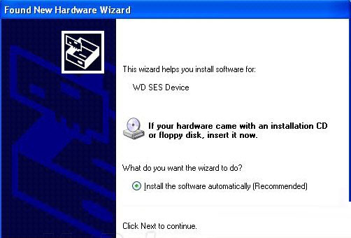 WD Ses Device Usb Device驱动 Win7&Win10版