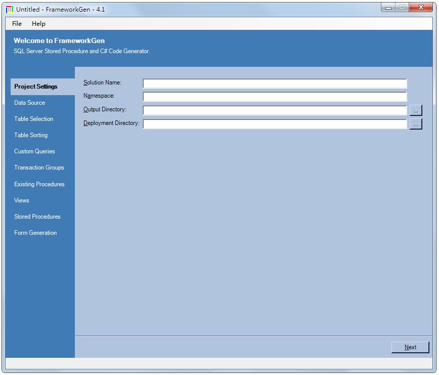 FrameworkGen<a href=https://www.officeba.com.cn/tag/lvseban/ target=_blank class=infotextkey>绿色版</a>(代码生成器)