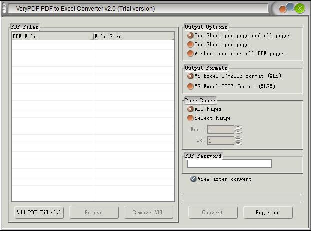 VeryPDF PDF to Excel Converter英文安装版(<a href=https://www.officeba.com.cn/tag/PDFzhuanhuanqi/ target=_blank class=infotextkey>PDF转换器</a>)