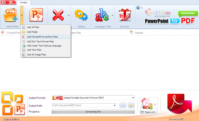 FoxPDF PPT to PDF Converter（PPT转PDF）多国语言安装版