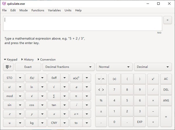 Qalculate!中文版(超级<a href=https://www.officeba.com.cn/tag/jisuanqi/ target=_blank class=infotextkey>计算器</a>)