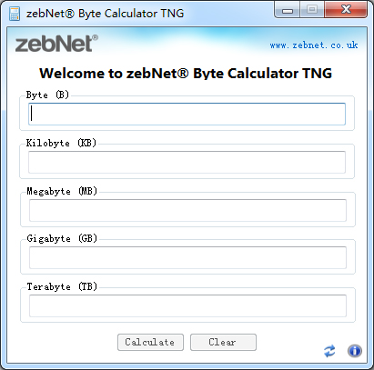 Byte Calculator