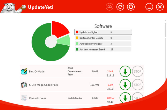 Abelssoft UpdateYeti（软件更新工具）英文安装版