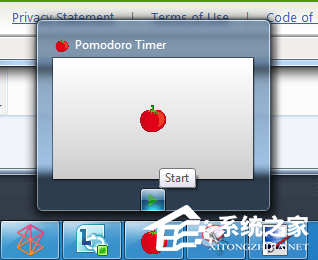 Pomodoro Timer英文绿色版(番茄计时工具)